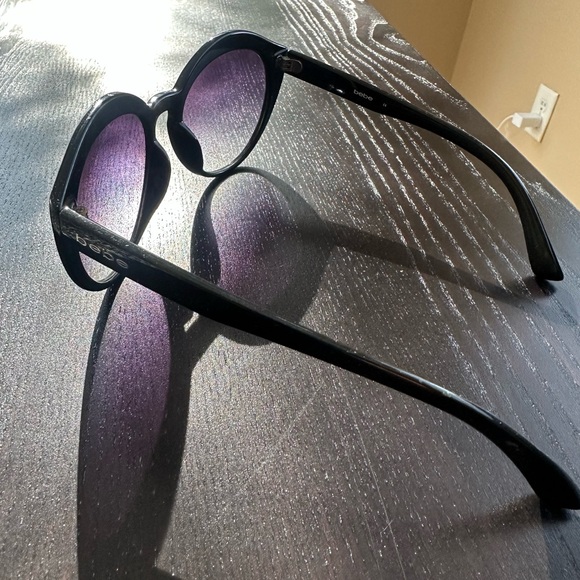 bebe Black and Purple Sunglasses